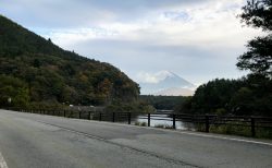 ロードバイクで富士山を見に行ってきた