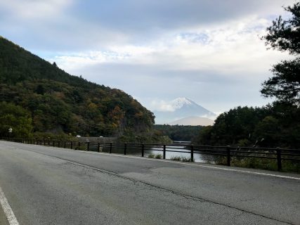 ロードバイクで富士山を見に行ってきた